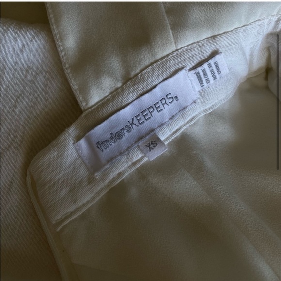 Finders Keepers White Romper XS - Picture 5 of 5